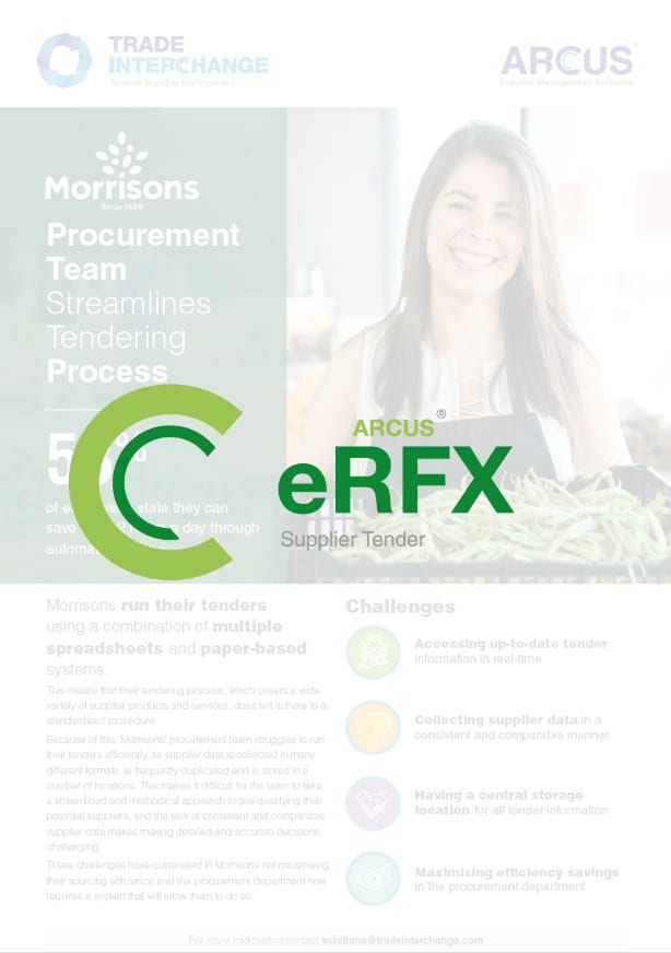 Morrisons eRFX Case Study Morrisons eRFX Case Study